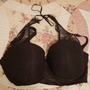 40DDD Black Lace Bra
